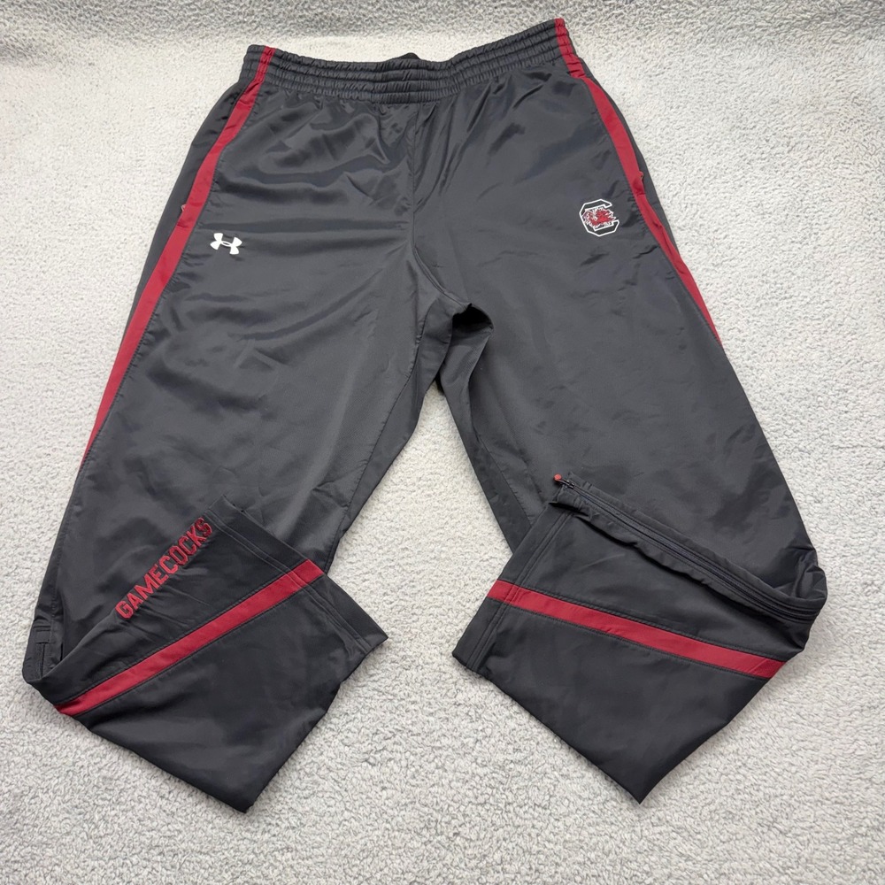 Under Armour 1219188-004 Mens Large Black South Carolina Gamecocks Track Pants